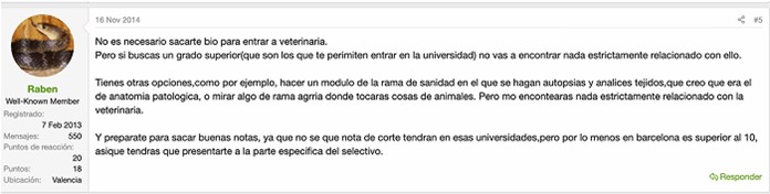 opinion alumno 3 acceso veterinaria formacion profesional
