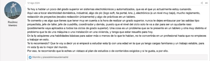 Opinión alumno FP 1